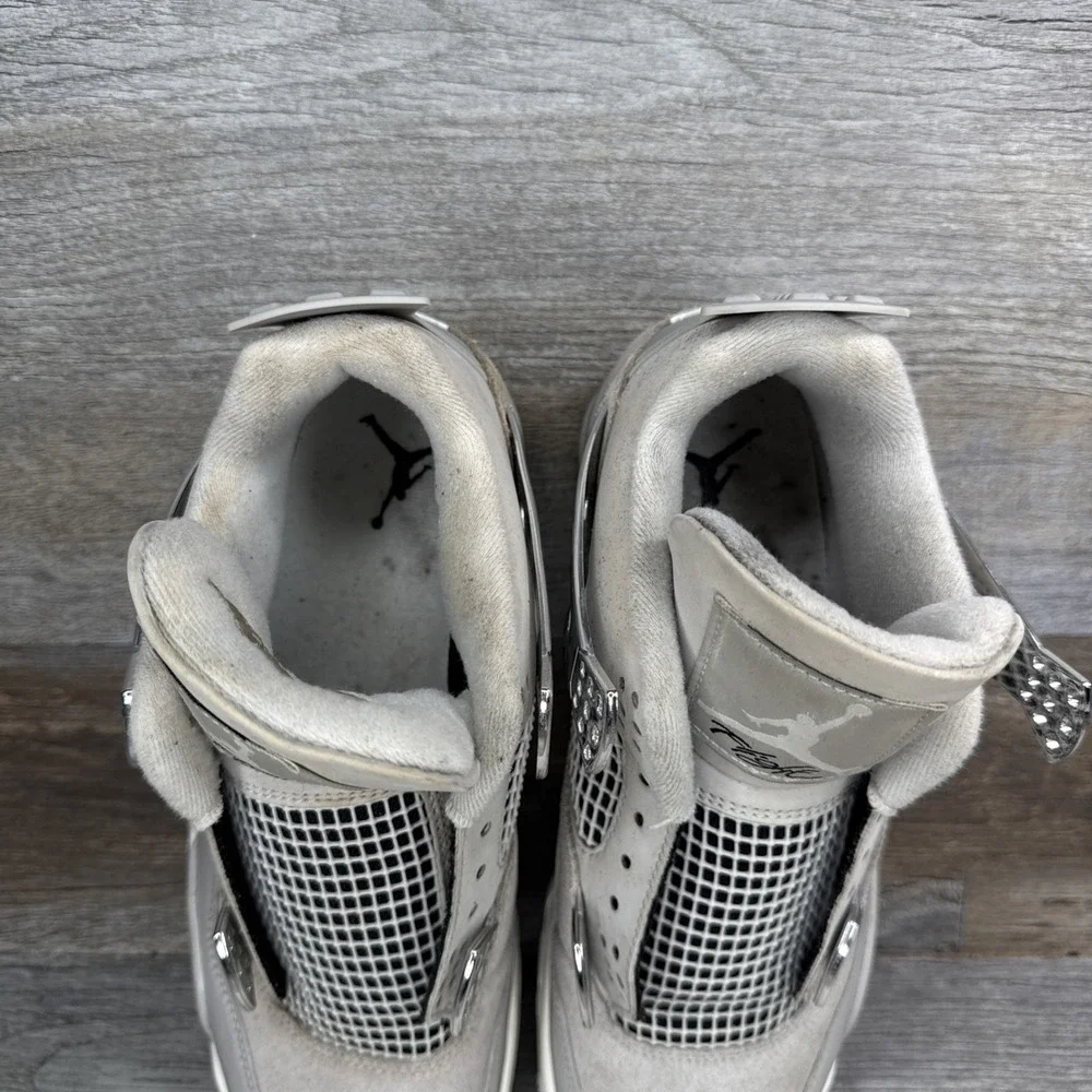 Jordan 4 Retro Frozen Moments Women's Sneakers Size 9.5 (Discoloration/Read) - Picture 9 of 16
